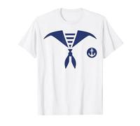 Marin Costume Matelot Uniforme marinier Mariniere Marins T-Shirt
