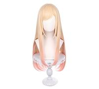 Marin Kitagawa Perruque de cosplay My Dress Up Darling Cosplay Perruque jaune rose dégradé perruque Anime perruque synthétique résistante à la chaleur