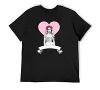 Marina and The Diamonds T-Shirt Graphic Tee Printed Top Mens Black Shirt 3XL