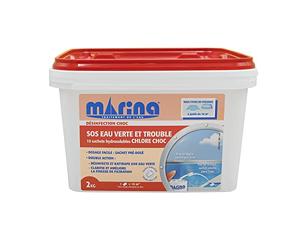 Marina C500682M1 SOS Eau Verte et Trouble Sachet pré dosé hydrosoluble