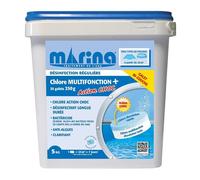 Marina Désinfection Régulière - Galets de Chlore multifonction + Action Choc 5 kg