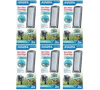 Marina Fin Filtre Carbone Plus Cartouche en céramique, 18-Pack