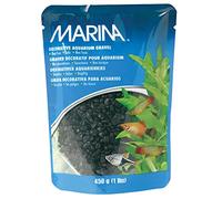 marina gravier deco noir - 450 g - pour aquarium