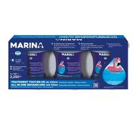 Marina Lot de 3 Traitement complet au chlore en diffuseur flottant - Pour piscines 10 à 30 m