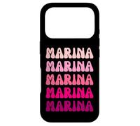Marina Retro Stack Design Coque pour iPhone 17 Pro