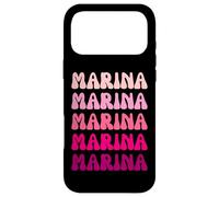 Marina Retro Stack Design Coque pour iPhone 17 Pro Max