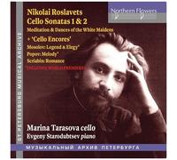 Marina Tarasova - Roslavets, Mosolov, Popov & Scriabin: Cello Works [Compact Discs]