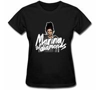 Marina The Diamonds T-Shirt Top Tee Camiseta Short