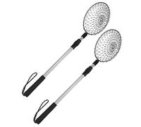 Marinada Lot de 2 pelles télescopiques extra longues pour la plage, la collecte de coquillages, les roches et le tamisage