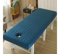 Marine,60x180cm/1.9x5.9ft,Draps De Lit De Massage Avec Trou Pour Le Visage Couverture De Lit De Cils,Couverture De Lit De Massage Élastique Salons De Beauté Drap Housse De Massage