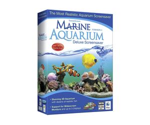 Marine Aquarium Deluxe Screensaver, English