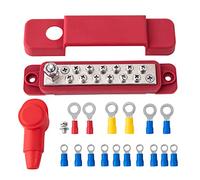 Marine Auto Pickup Remorque Bateau Barre de Collecte Bloc de distribution de courant au sol étanche avec couvercles et disque de sécurité 12 terminaux