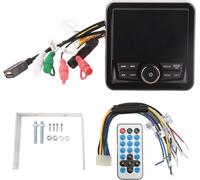 Marine Bluetooth Stéréo Radio Bateau Radio Voiture Stéréo Récepteur Bluetooth Mp3 Mp5 Lecteur Multimédia Étanche Sans Perte Musique Pour Yachts Véhicules[X806]