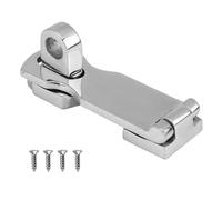 Marine Boat Latch - Stainless Lock Hardware, 3.58 Inches Securing Mechanism with Use, Secure Closure, Grade Fastener, Strong Safety Locking Unit for Door Security Equipment Protection