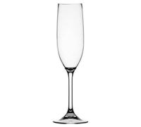 Marine Business 28105 Clear Lot de 6 Flutes Complètement Transparent Incassables en Tritan avec Base Antidérapante