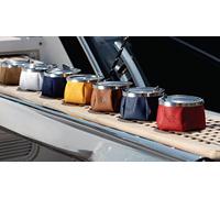 Marine Business Cendrier Coupe-Vent Rouge Lourd avec Design élégant, Multicolore, Taille Unique