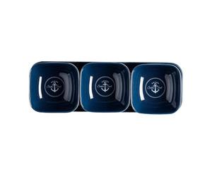 Marine Business Ensemble de collations en mélamine - SAILOR SOUL - Lot de 4 [14013]
