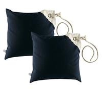 Marine Business Lot de 2 housses de coussin imperméables - 40 cm x 40 cm - bleu