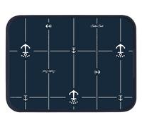 Marine Business Sailor - Plateau rectangulaire, Bleu, Moyen