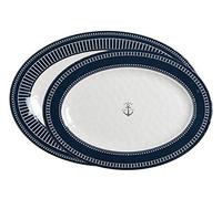 Marine Business Sailor Soul - Plateaux de service ovales au design élégant, multicolore, taille unique