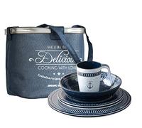 Marine Business Sailor Soul Table Ware Set-24 pcs. avec Design élégant, Multicolore, Taille Unique