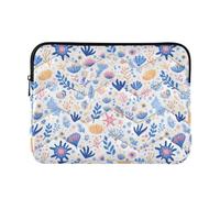 Marine Chart Underwater Graphic Cartoon Laptop Case Bag Concise Computer Bags with Zipper 13" 14" Work Business