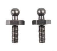 Marine Copper Snap Screws M4x10mm Saltwater Proof Solid Copper Fastener Screws M4 for Canvas Covers Boat pour bimini Top Snap Screws M4x10mm Resistant M4x10mm Marine Grade Screws for Yacht Deck(Black)