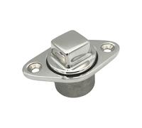 Marine Drain Plug - Heavy Duty for Transom | Rust Proof with Leak Proof Fitting, RV Garboard Accessory, Bilge Motor Well Connector, Sea Saltwater Cruising Support, Beach Kayaking