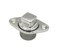 Marine Drain Plug - Stainless Steel Boat Fitting | Heavy Duty Garboard Replacement Seal System, Anti Leak Water Control Component, RV Kayak Transom Motor Well Cooler Drain Accessory For Saltwater Boat