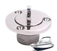 Marine Drain plug- Stainless Steel boatPlug, Leak Proof Safety Stopper, Threaded Outlet Plug, Protective Hull Accessory With Strong Seal | Reliable boatDrain plugFor Marine Safety Hull Maintenance