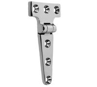 Marine Grade T Hinge, Outdoor Gate Hinges, Cast Strap Hinge, Wrought Iron Door Hinge, Rustproof Cast Strap Hinge for Boat Gates, Rv Doors, Shed and Outdoor Gate Applications