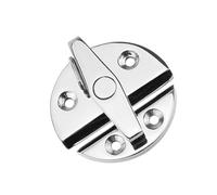 Marine Hardware Boat Accessories 316 Stainless Steel Boat Door Cabinet Latch Round Turn Button Twist Catch Latch Ship Yacht Hot,Résistant à la corrosion