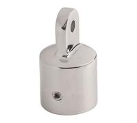 Marine Hardware Capuchon coulissant en acier inoxydable 316 pour raccords de bateau avec finition polie miroir, protection contre les intempéries (25 mm)