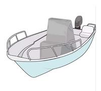 Marine Hardware Housse pour console de direction de bateau, taille XXL de 120 x 105 x 70 x 65 cm