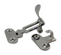 Marine Latch Stainless Steel 316, Lockable Hardware Clamp, Strong Hasp Secure Tight Fit Rust Proof Construction 11x5x2cm for Marine Hatch Boat Accessories Deck Equipment