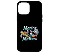 Marine Life Matters Ocean Conservation Sea Animals Coque pour iPhone 12 Pro Max