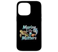Marine Life Matters Ocean Conservation Sea Animals Coque pour iPhone 14 Pro Max