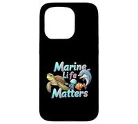 Marine Life Matters Ocean Conservation Sea Animals Coque pour iPhone 15 Pro