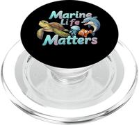 Marine Life Matters Ocean Conservation Sea Animals PopSockets PopGrip pour MagSafe