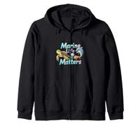 Marine Life Matters Ocean Conservation Sea Animals Sweat à Capuche