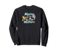 Marine Life Matters Ocean Conservation Sea Animals Sweatshirt