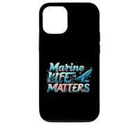 Marine Life Matters Ocean Conservation Whale Coral Design Coque pour iPhone 12/12 Pro