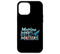 Marine Life Matters Ocean Conservation Whale Coral Design Coque pour iPhone 12 Pro Max