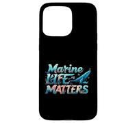Marine Life Matters Ocean Conservation Whale Coral Design Coque pour iPhone 15 Pro Max