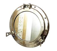 Marine Nautical Store Hublot en aluminium finition nickel 43 cm