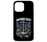 Marine Nautique Anchor Deep Coque pour iPhone 13 Pro Max