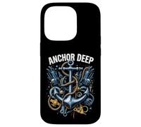 Marine Nautique Anchor Deep Coque pour iPhone 14 Pro