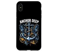 Marine Nautique Anchor Deep Coque pour iPhone XS Max