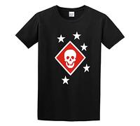 Marine Raiders Baseball Mens Fashion T-Shirt Casual Tees Black XXL