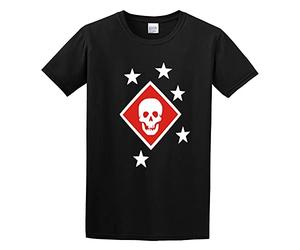 Marine Raiders Baseball Mens Fashion T-Shirt Casual Tees Black XXL